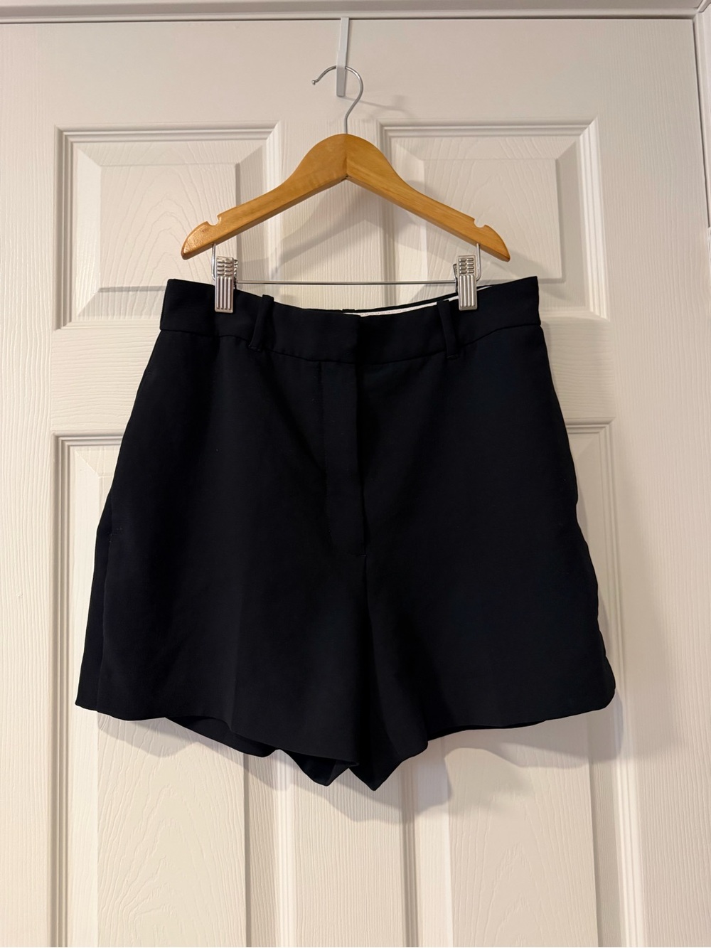 Wilfred Black Tailored Bermuda Shorts